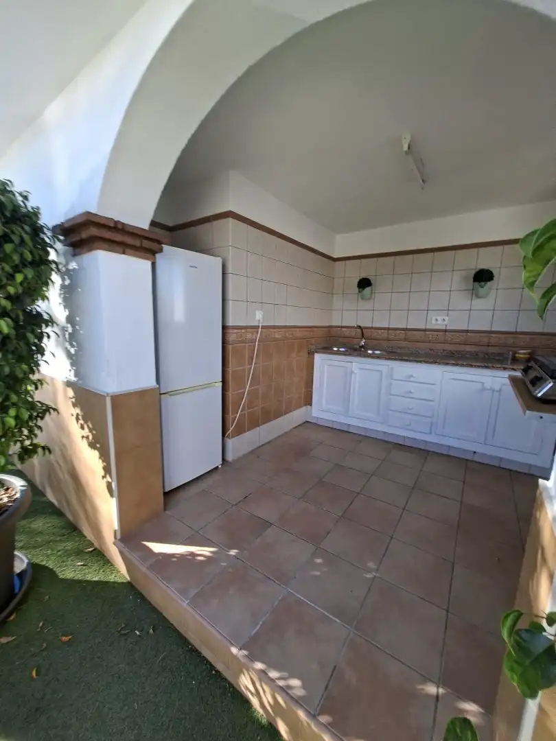 Cocina de Casa o chalet de alquiler en Alhaurín El Grande con Aire acondicionado, Jardín privado y Terraza