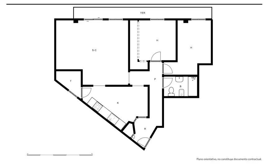 Flat for sale in Molina de Segura