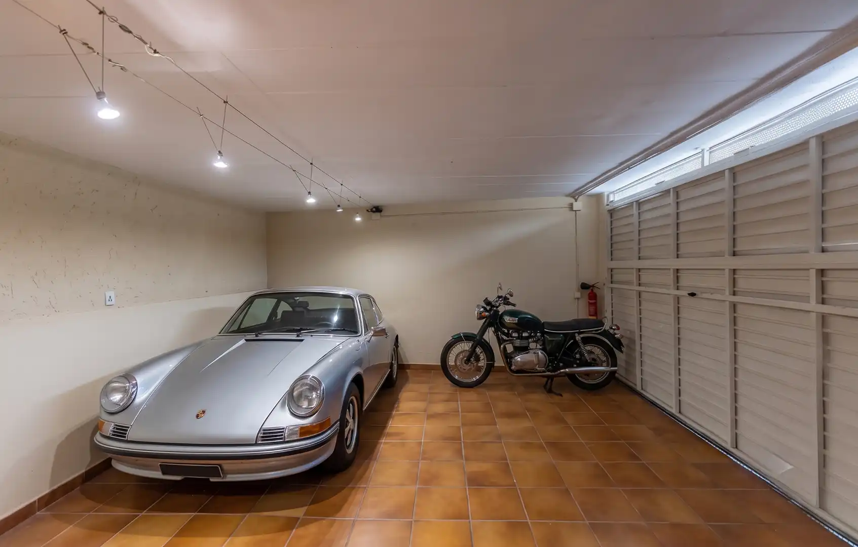 Parking of Houses for sale in Sant Andreu de Llavaneres  with Air Conditioner, Heating and Private garden