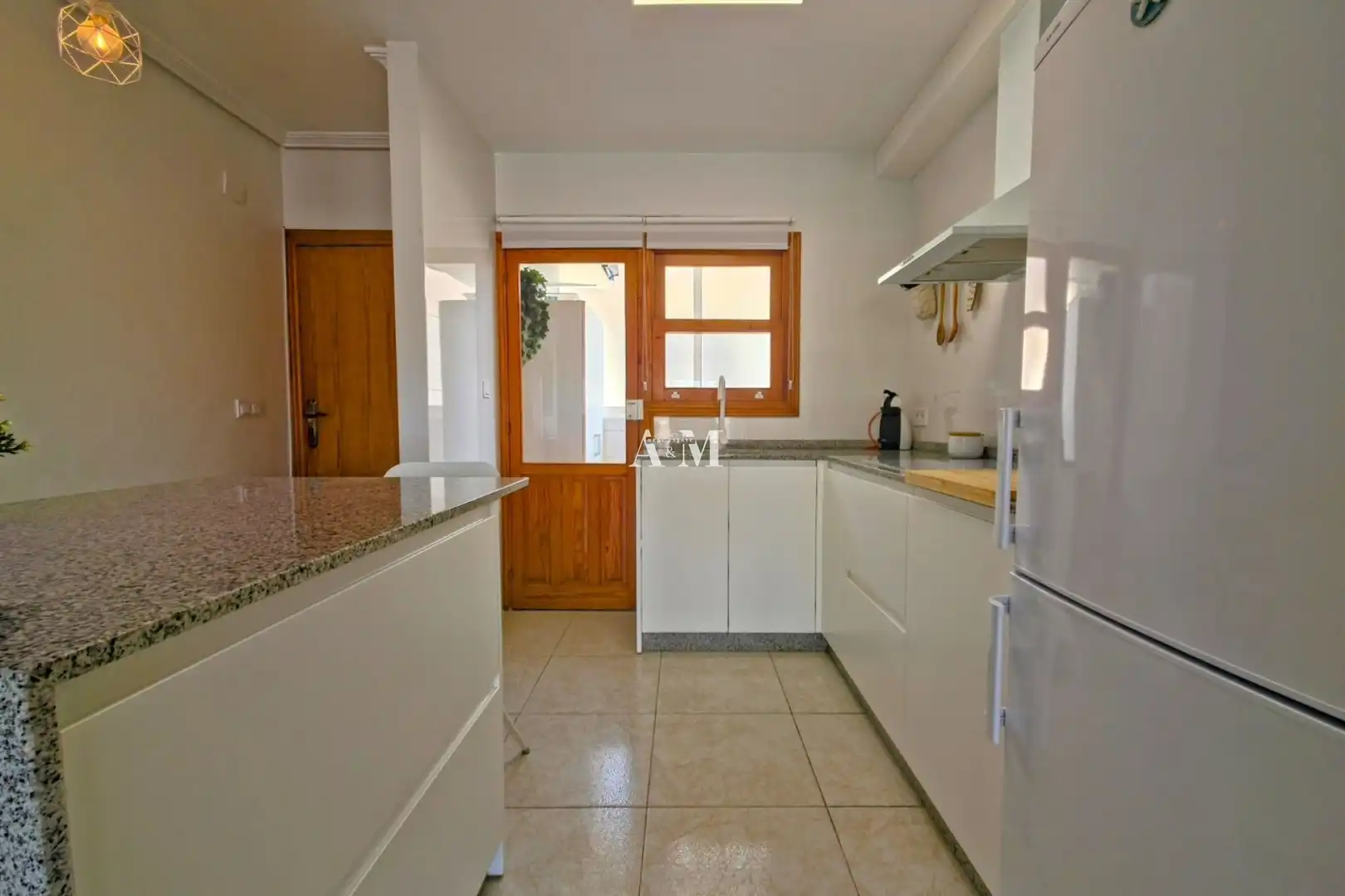Kitchen of Flat for rent in Pilar de la Horadada  with Air Conditioner, Heating and Terrace