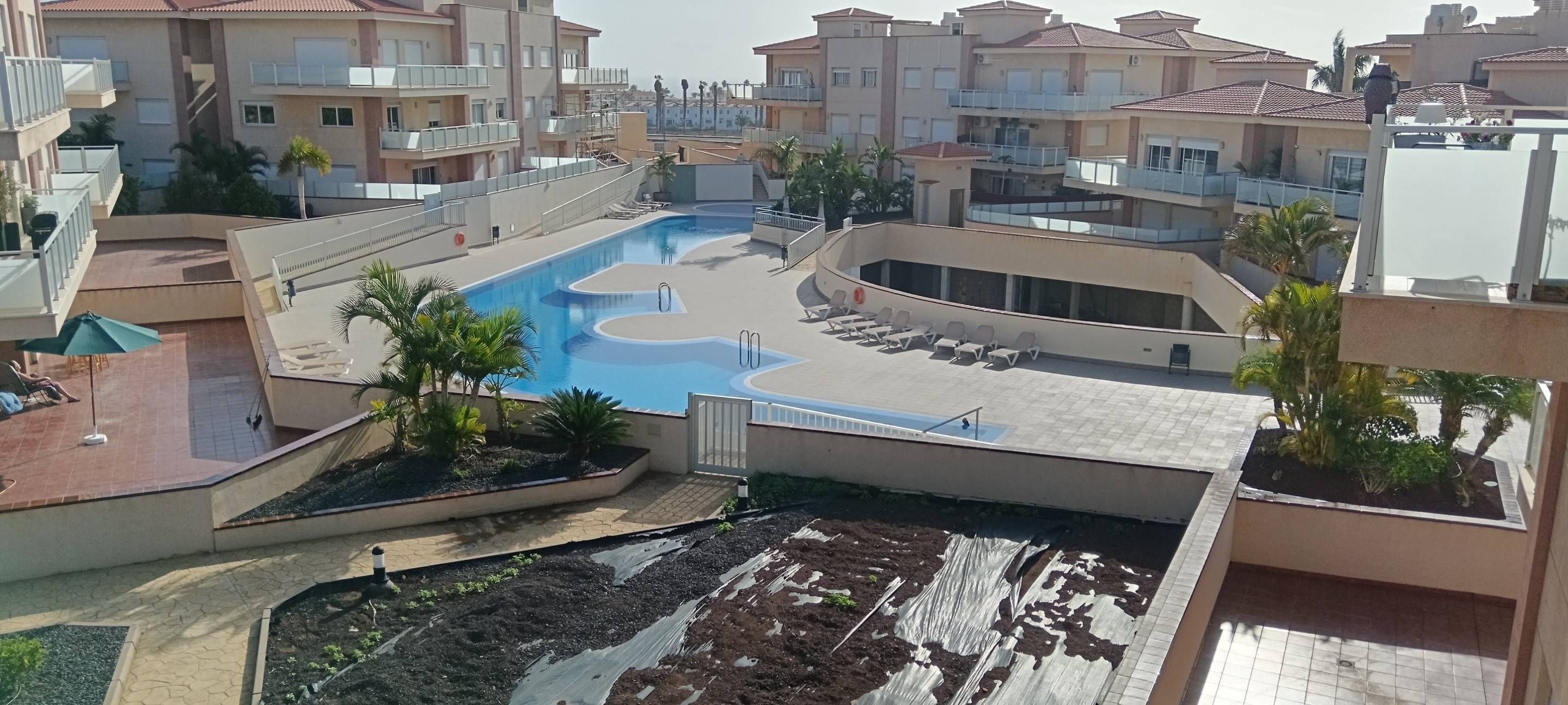 Piscina de Apartamento en venta en San Miguel de Abona con Jardín privado, Terraza y Piscina comunitaria
