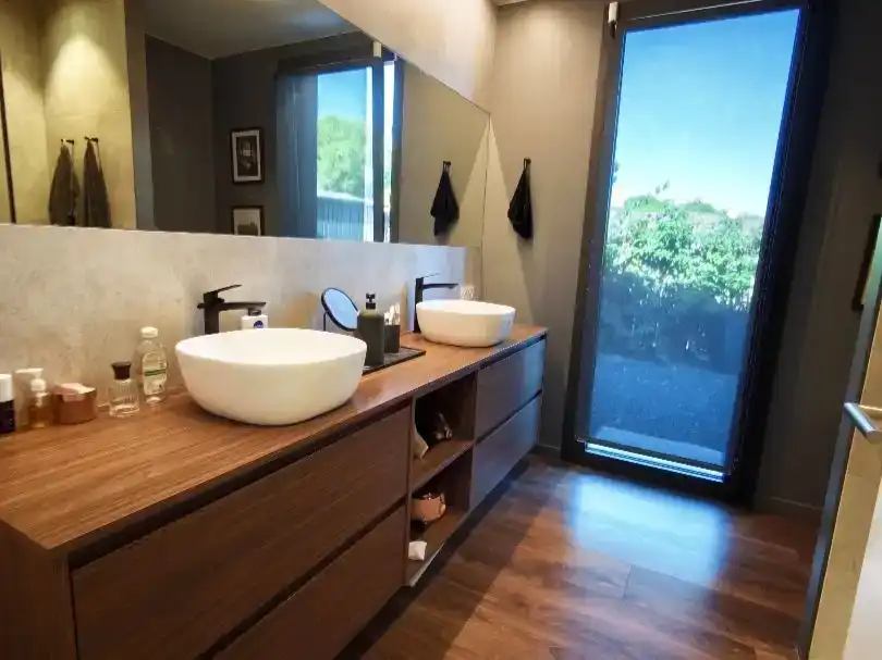 Baño de Casa o chalet en venta en Sant Vicenç de Montalt con Aire acondicionado y Piscina