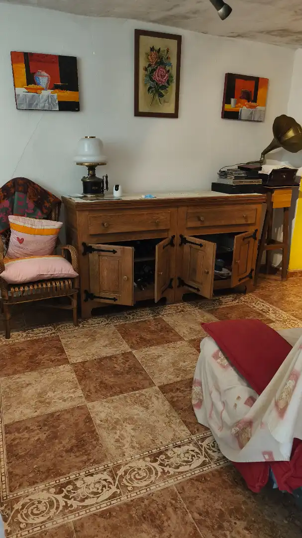 Dormitori de Casa o xalet en venda en Urrea de Jalón amb Terrassa, Moblat i Forn