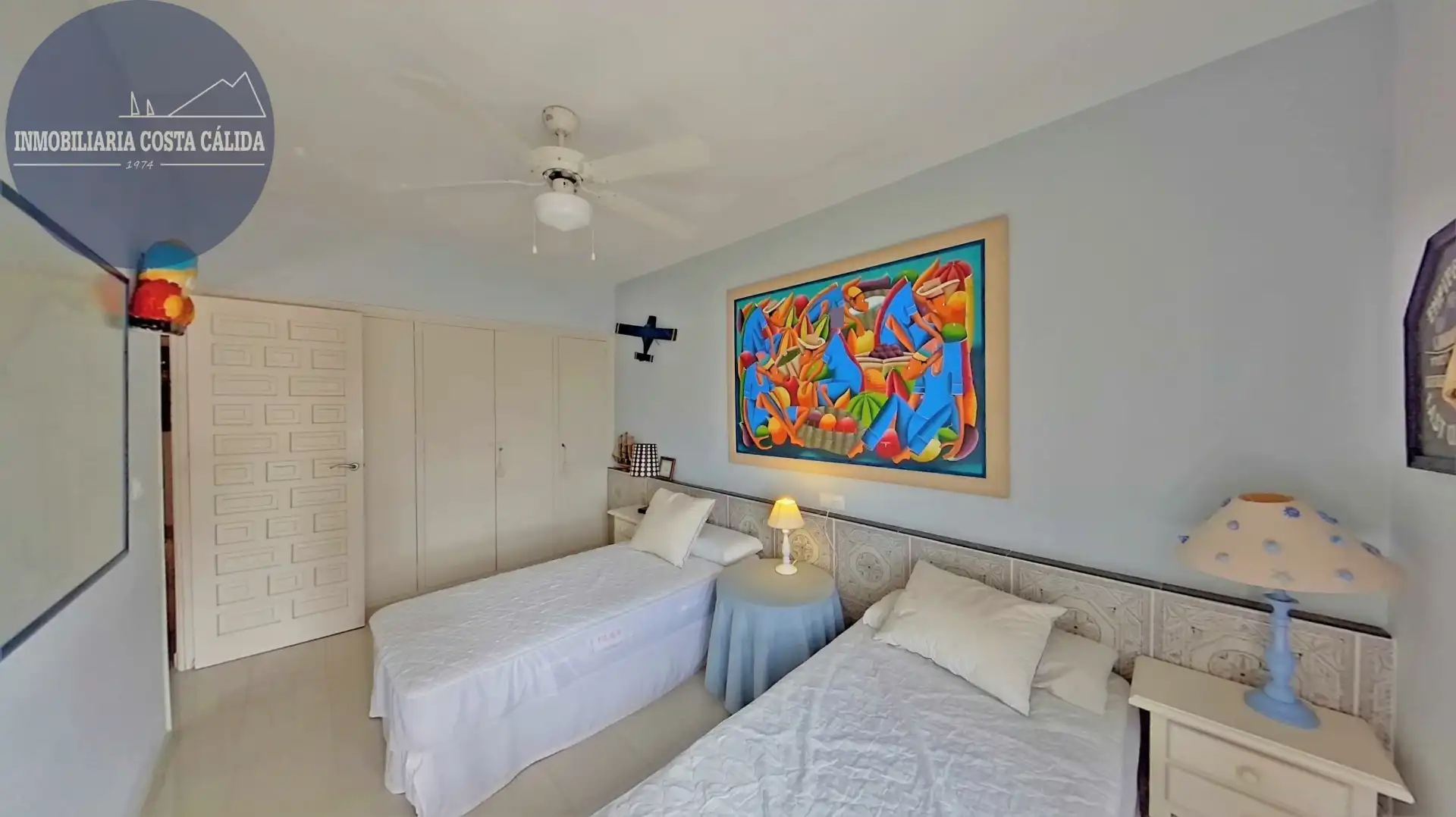 Habitación de Casa adosada en venta en Águilas con Terraza, Trastero y Balcón
