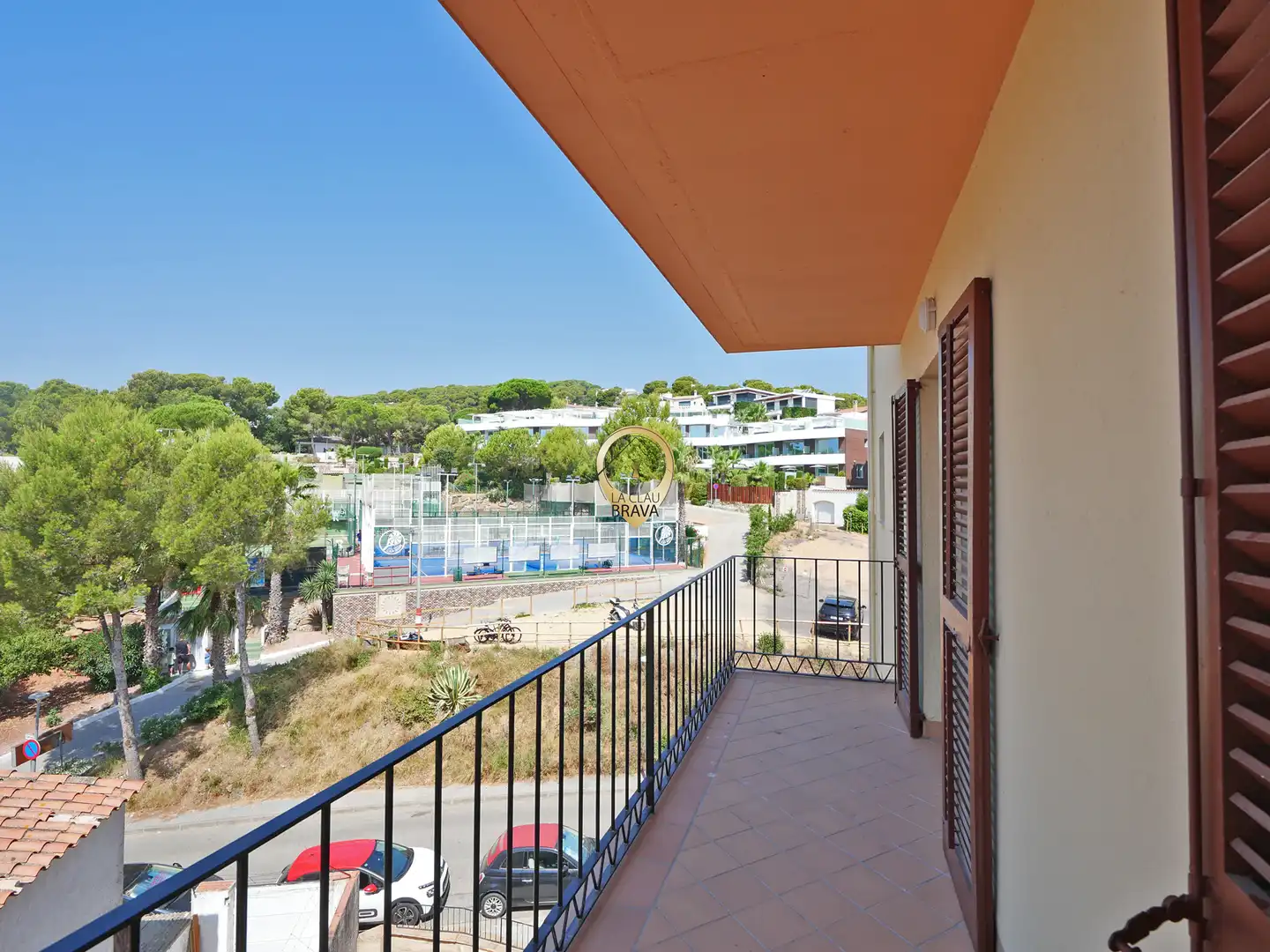 Balcony of Flat for sale in Calonge i Sant Antoni  with Air Conditioner, Heating and Parquet flooring