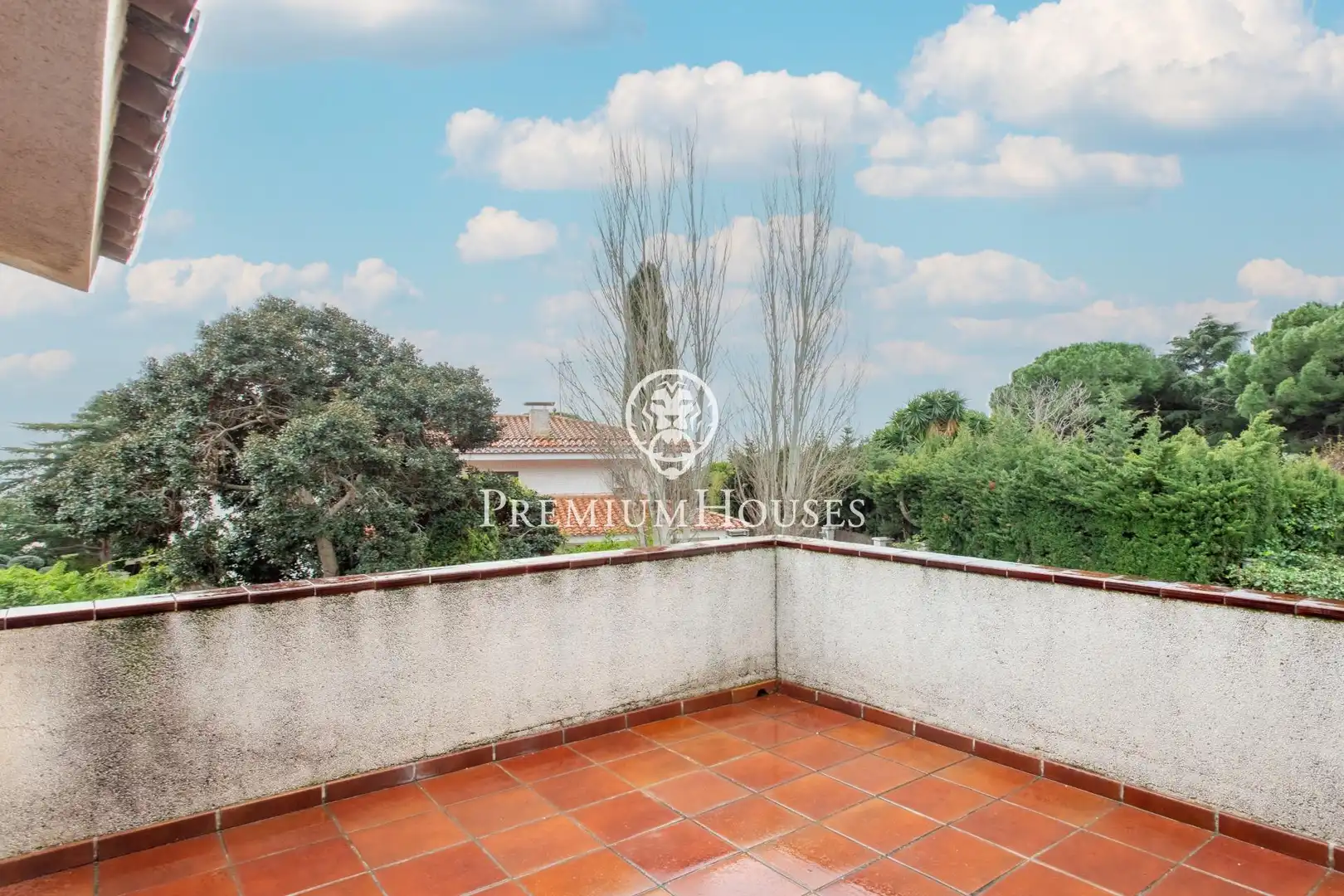 Terrassa de Casa o xalet en venda en Alella amb Aire condicionat, Jardí privat i Terrassa