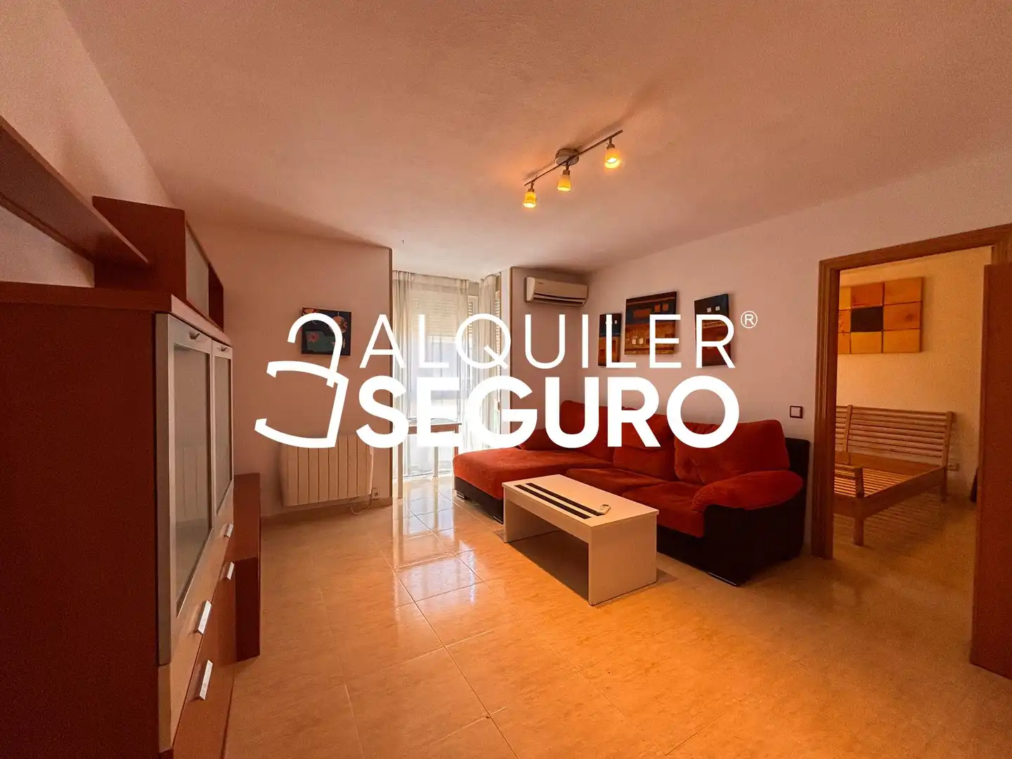 Wohnzimmer von Wohnung zur Miete in Madrid mit Klimaanlage, Heizung und Möbliert