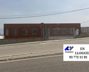 Exterior view of Industrial buildings to rent in Castellbisbal