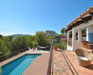 Garden of House or chalet to rent in Andratx  with Air Conditioner, Heating and Private garden