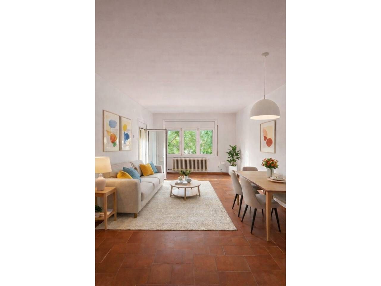 Living room of Flat for sale in Cerdanyola del Vallès  with Heating, Terrace and Balcony