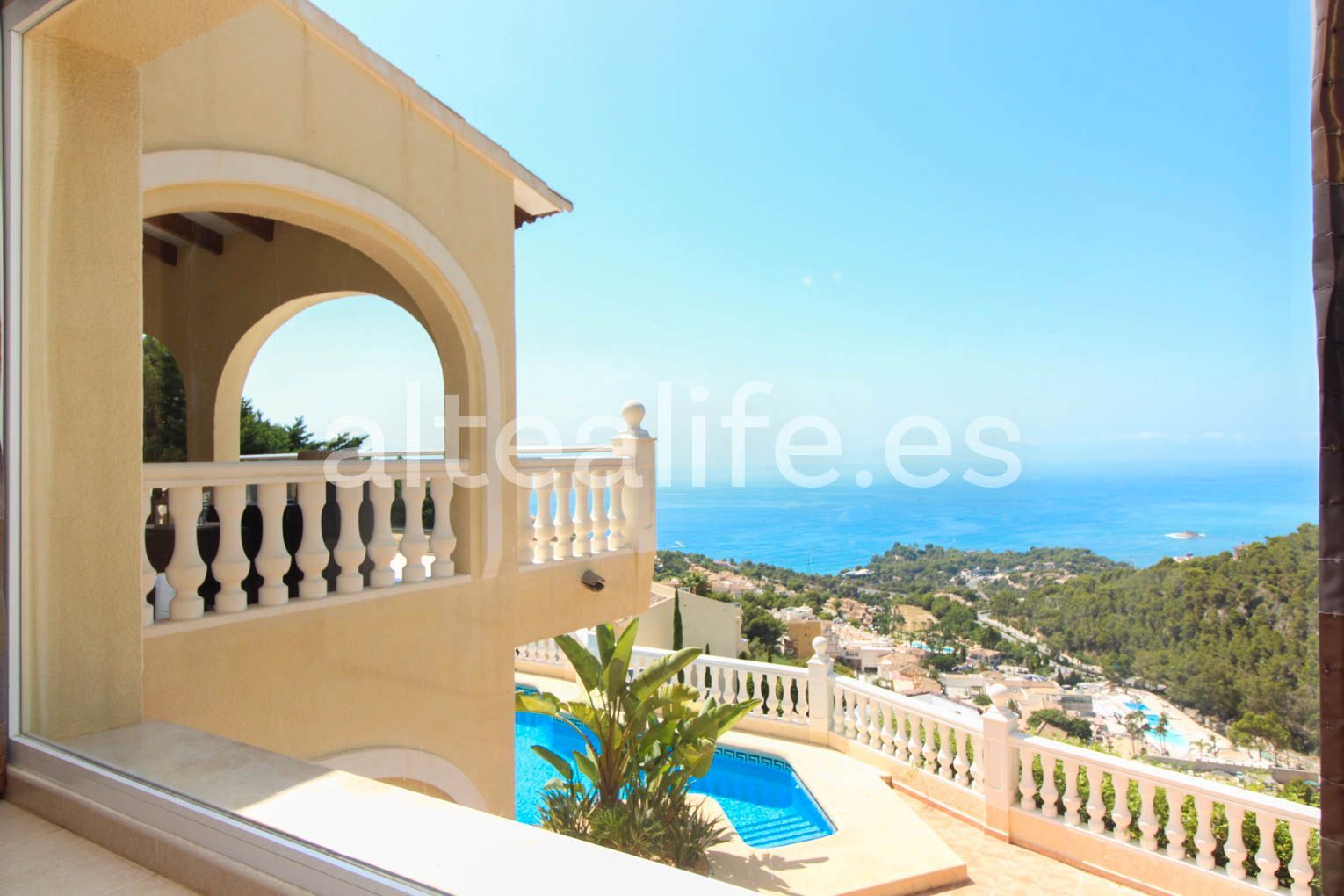 Exterior view of House or chalet for sale in Altea  with Air Conditioner, Heating and Private garden