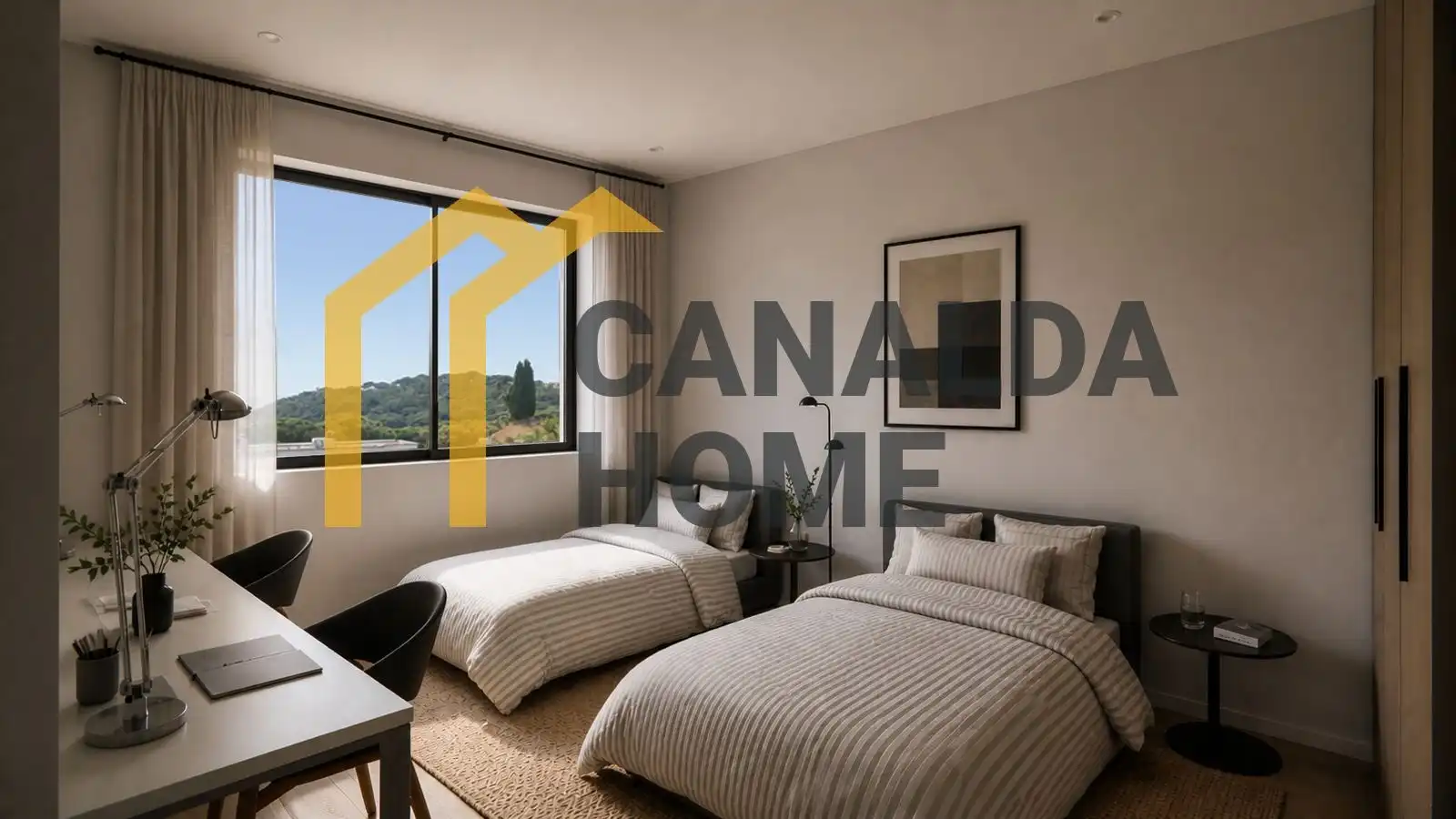 Habitación de Casa o chalet en venta en Sant Vicenç de Montalt con Aire acondicionado, Calefacción y Jardín privado