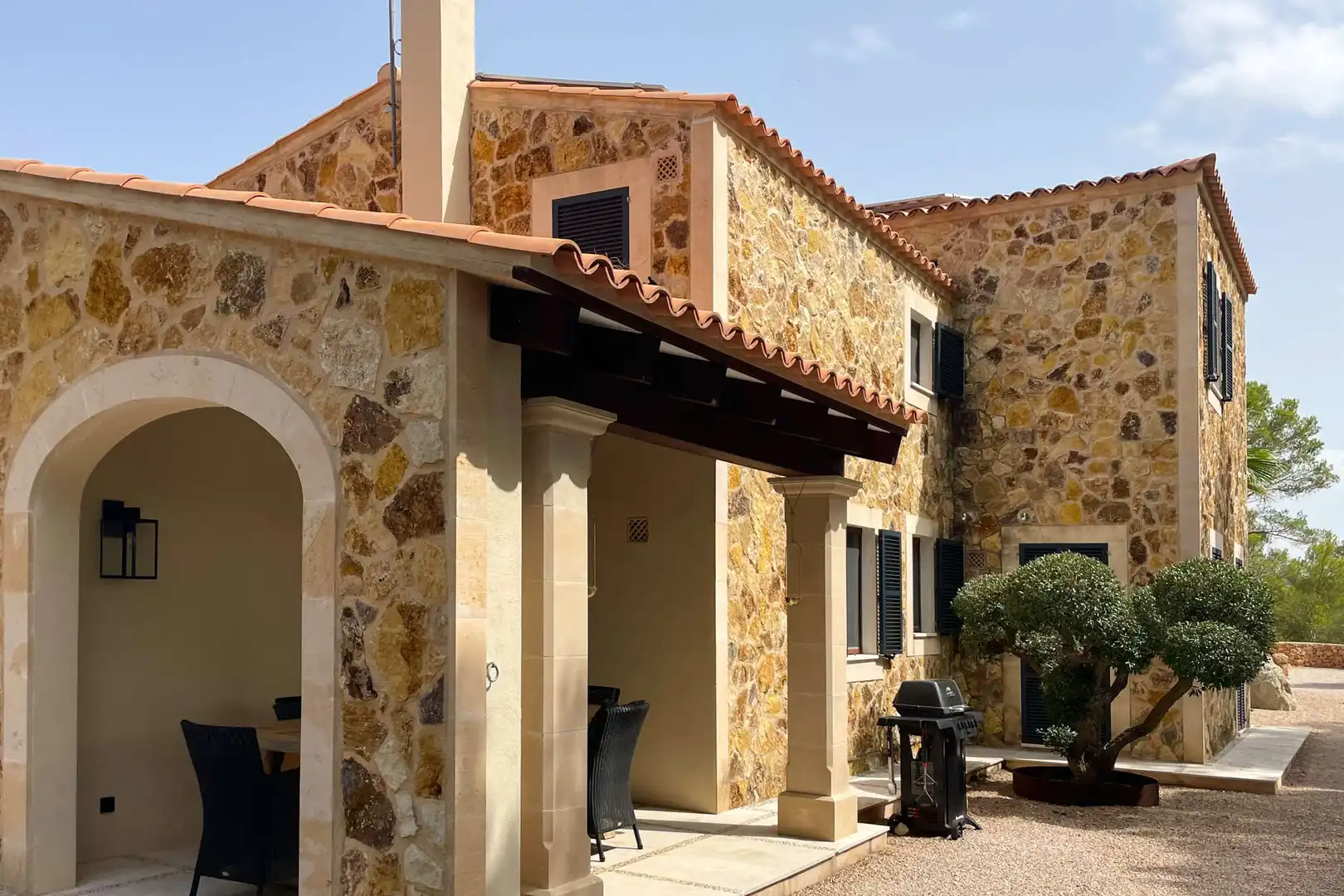 Exterior view of Country homes for rent in Artà  with Air Conditioner, Heating and Terrace
