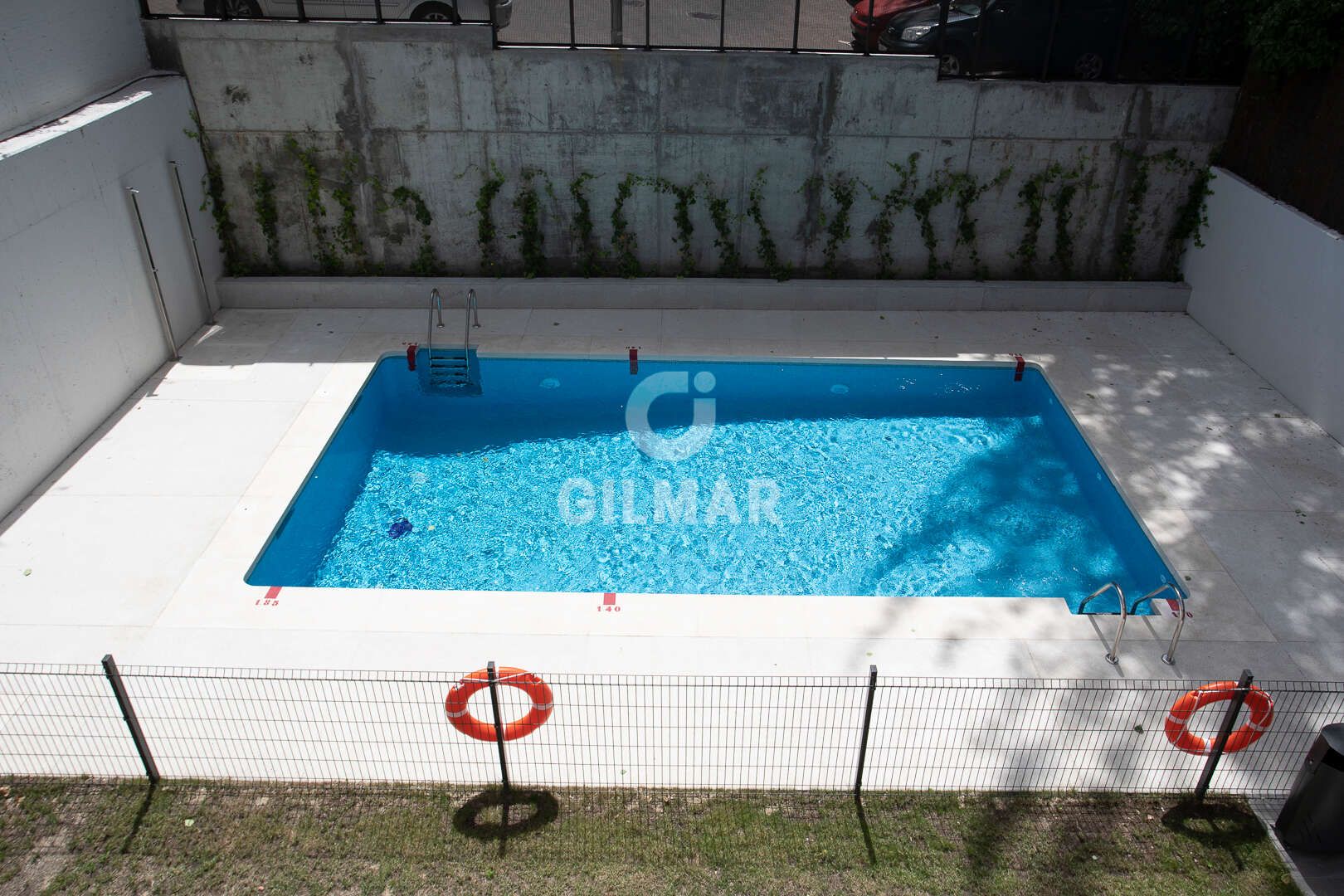 Swimming pool of Duplex for sale in  Madrid Capital  with Heating, Private garden and Storage room