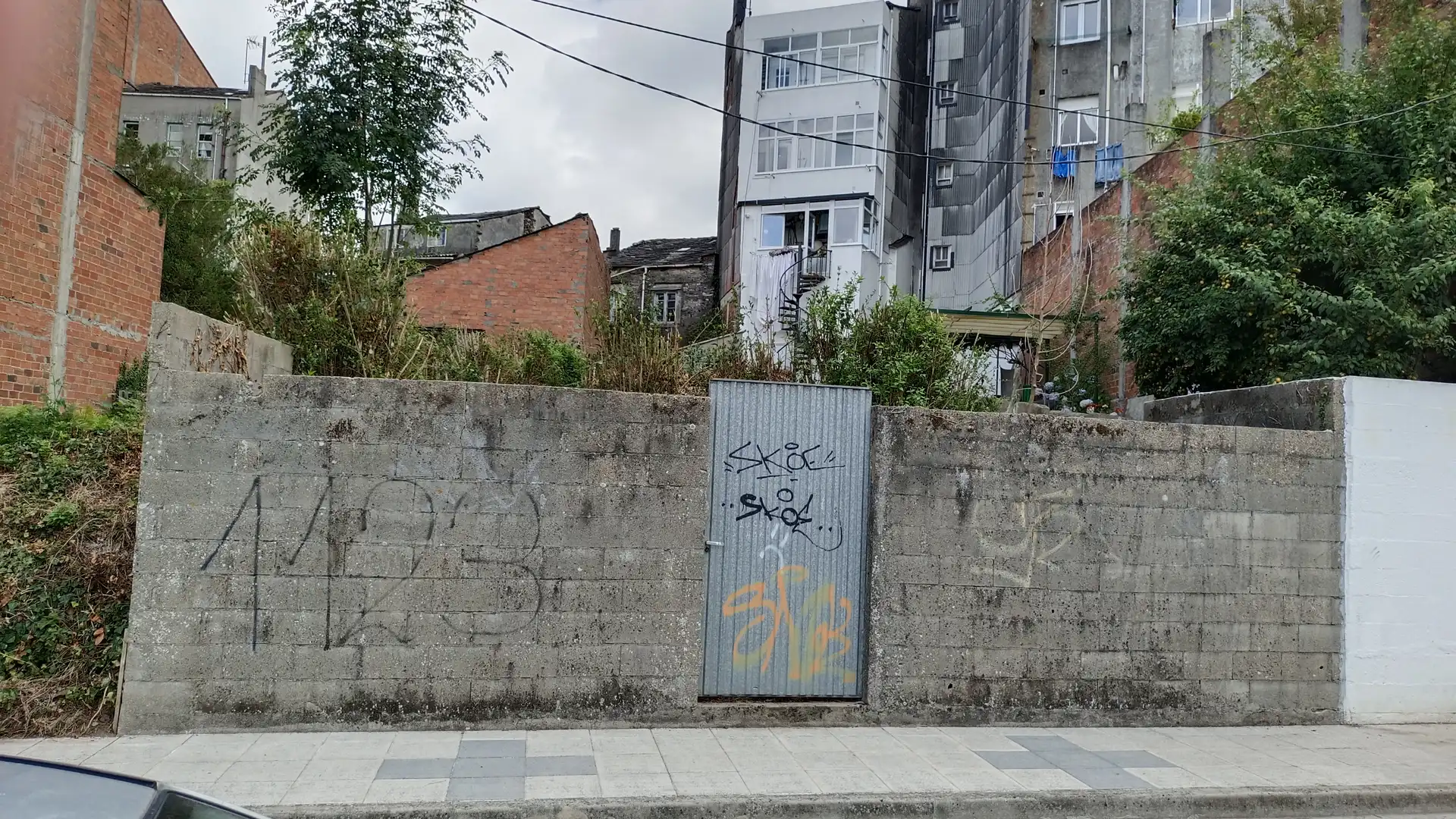 Vista exterior de Casa adosada en venta en Vilalba con Jardín privado