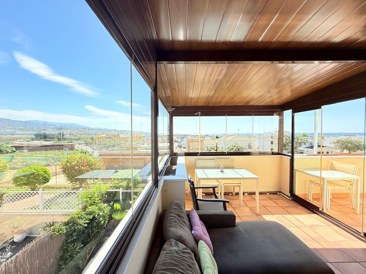 Terrace of Flat for sale in Vélez-Málaga  with Air Conditioner, Heating and Storage room