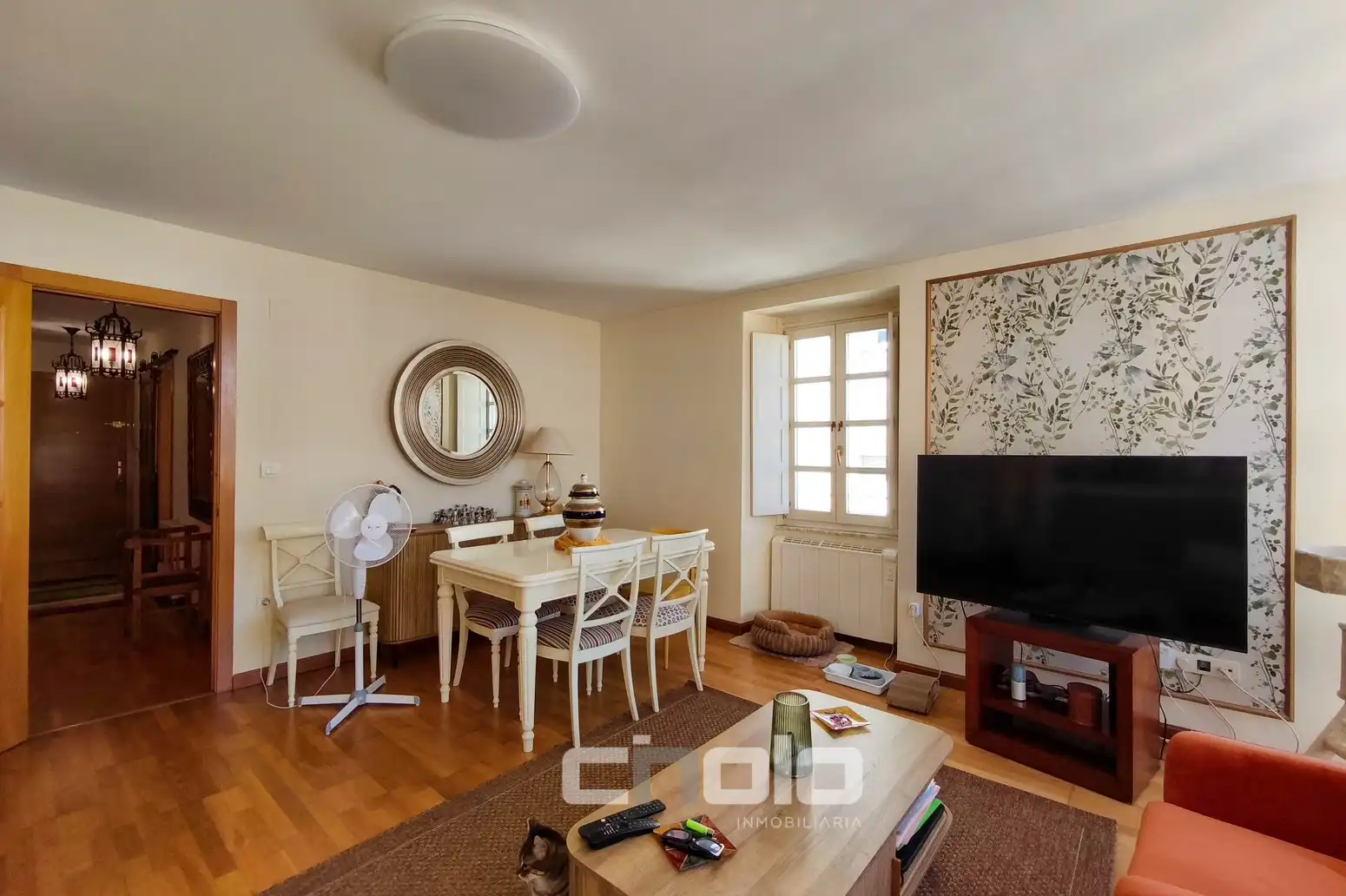 Vista exterior de Piso en venta en Lugo con Calefacción y Amueblado