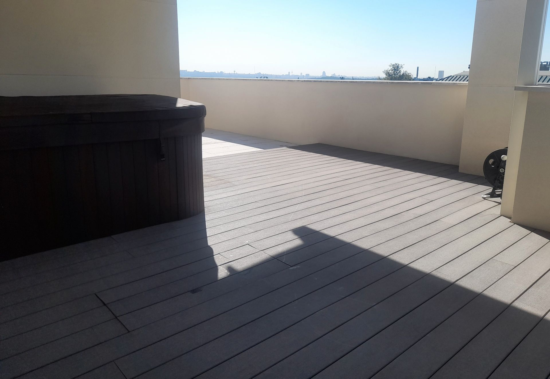 Terrace of Attic to rent in Pozuelo de Alarcón  with Air Conditioner, Heating and Parquet flooring