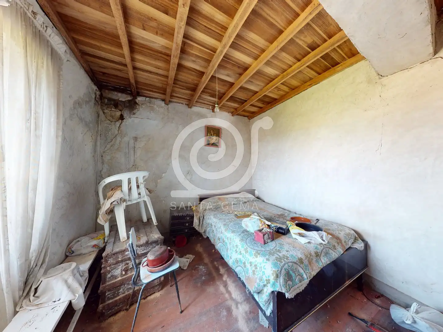 Bedroom of Detached homes for sale in Oleiros  with Private garden and Furnished