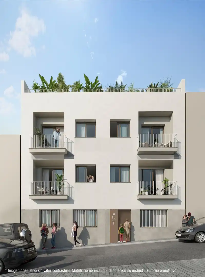 Vista exterior de Loft en venta en Málaga con Aire acondicionado, Calefacción y Terraza