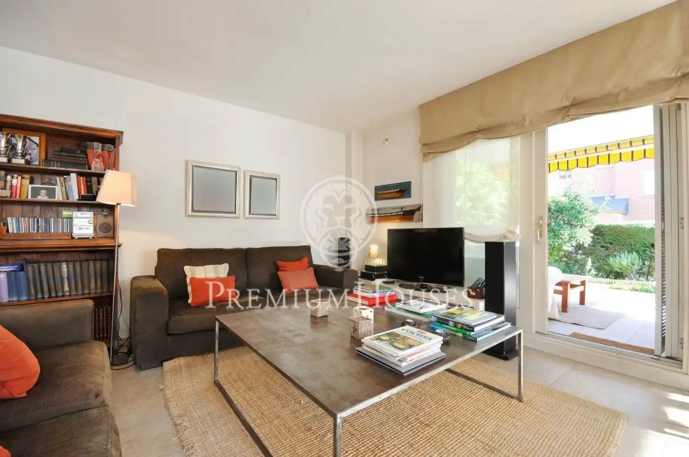 Sala d'estar de Casa o xalet de lloguer en Sant Andreu de Llavaneres amb Calefacció, Jardí privat i Terrassa