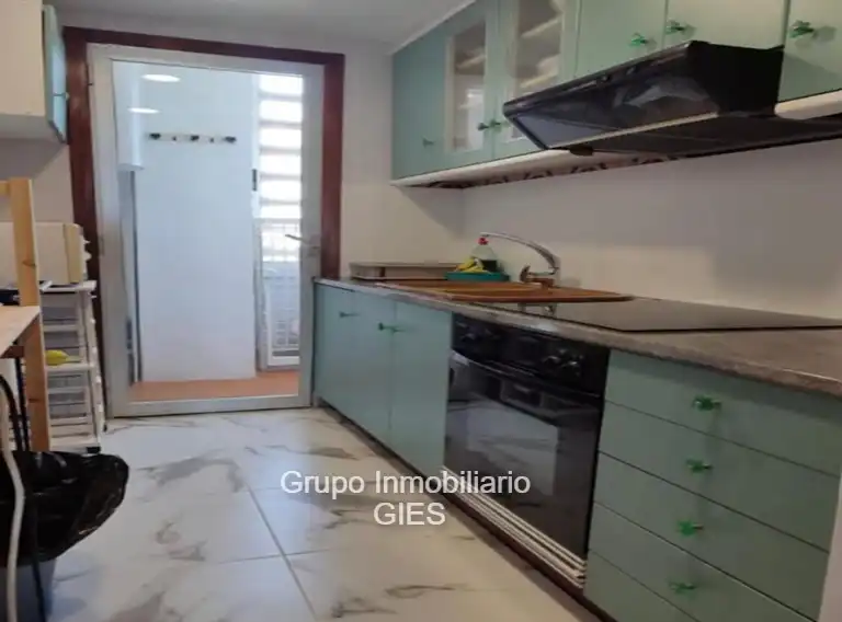 Cocina de Apartamento en venta en Cullera con Aire acondicionado, Calefacción y Terraza