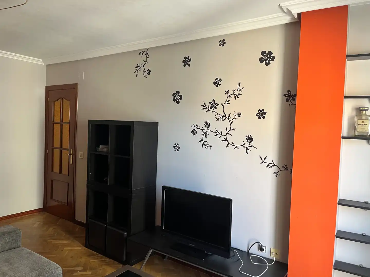 Sala de estar de Apartamento de alquiler en Salamanca con Calefacción, Parquet y Amueblado