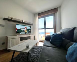 Sala d'estar de Apartament de lloguer en Malpica de Bergantiños