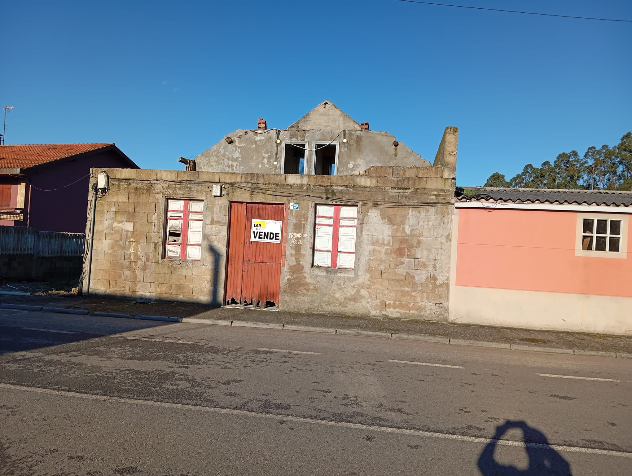 Exterior view of House or chalet for sale in Carballo