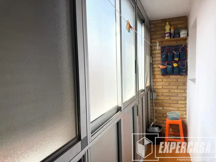 Balcony of Flat for sale in Burjassot