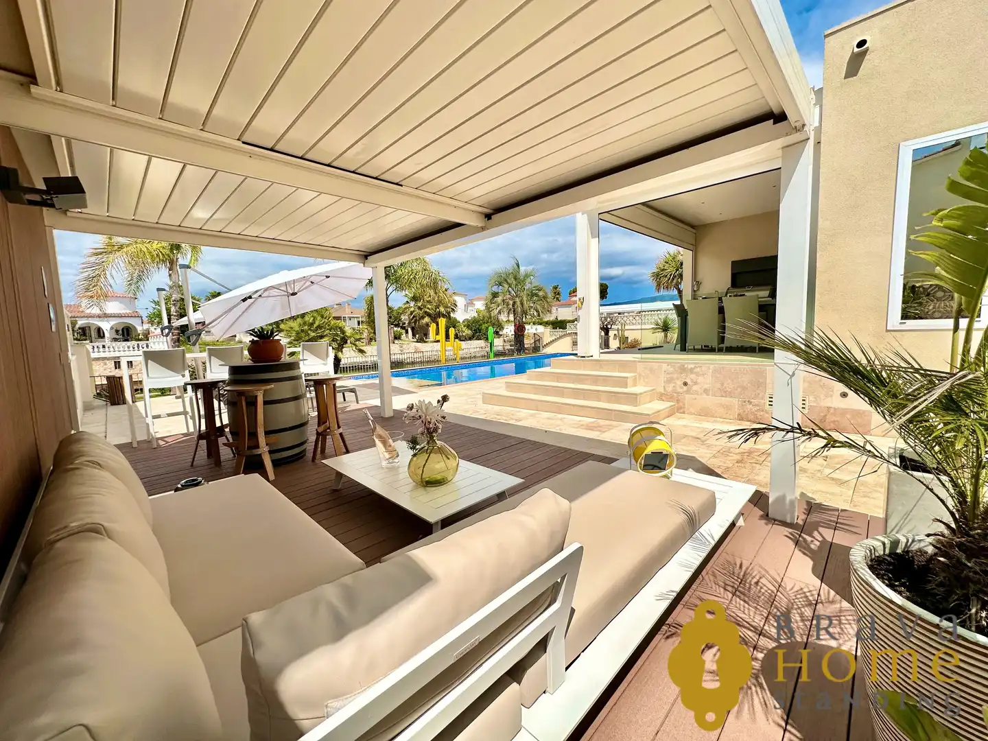 Terrace of Houses for sale in Empuriabrava  with Air Conditioner, Heating and Private garden