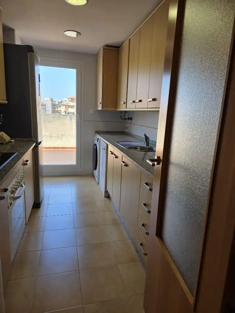 Cocina de Ático en venta en San Javier con Aire acondicionado, Amueblado y Balcón