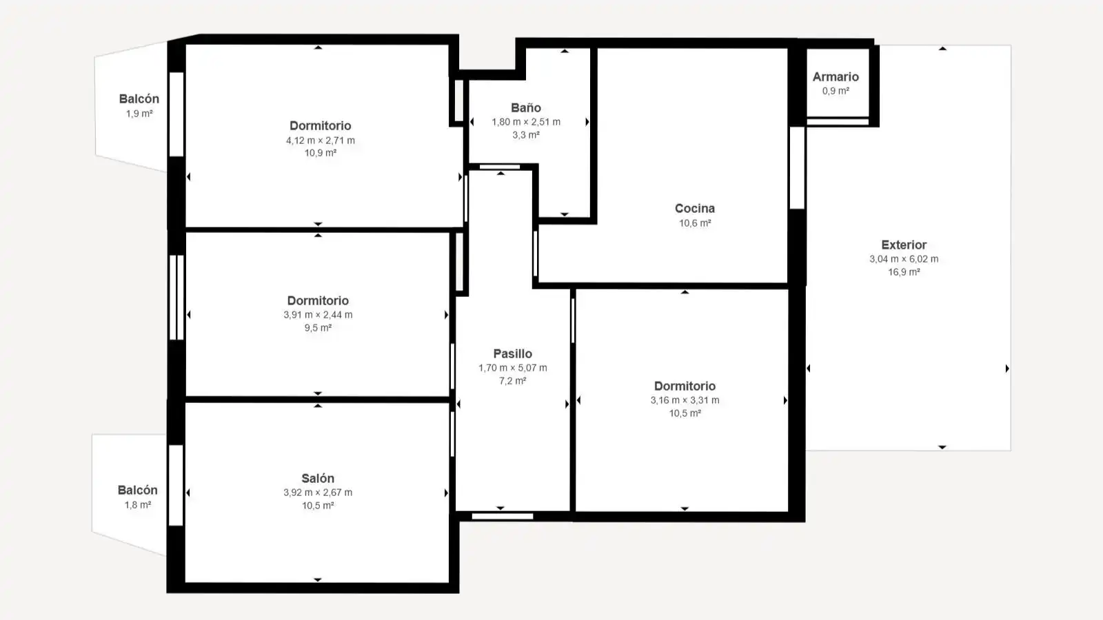 Piso en venta en Valle de Mena con Calefacción y Terraza