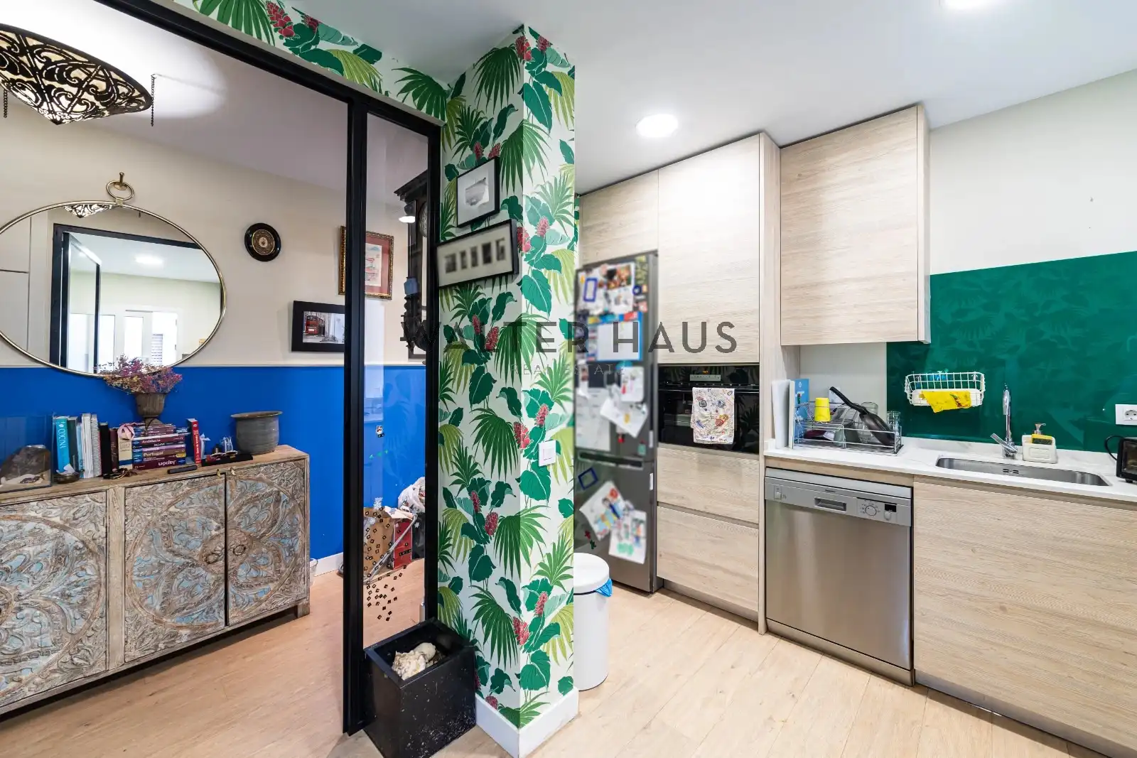 Kitchen of Flat for sale in Madrid  with Heating and Storage room