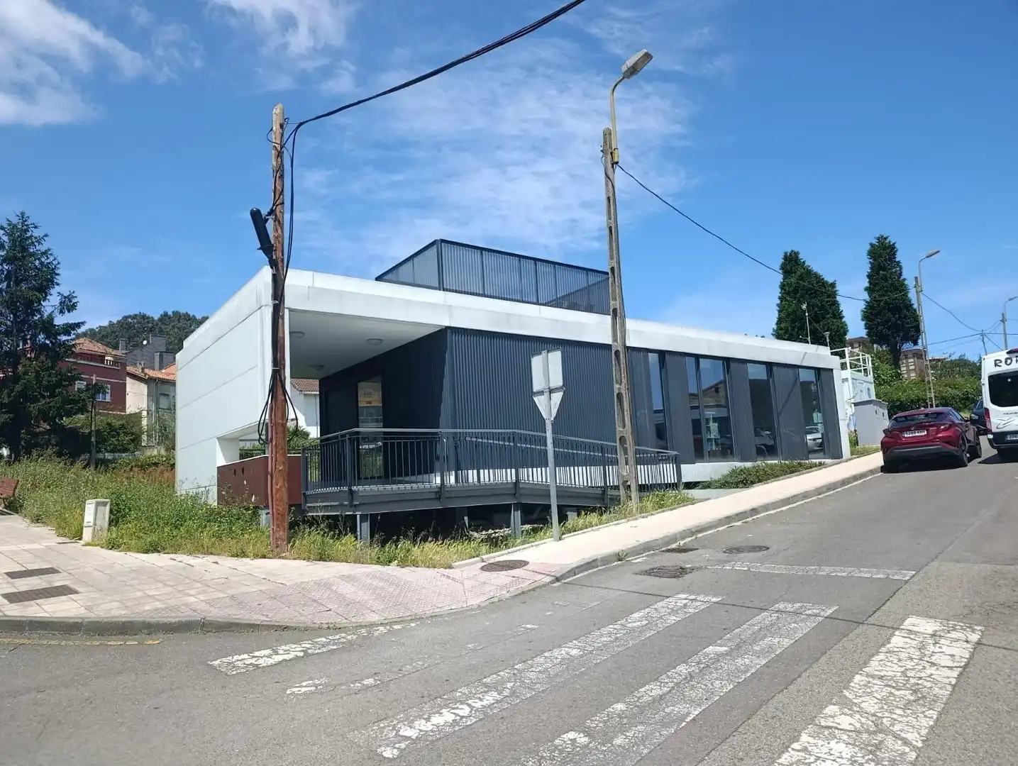 Exterior view of Flat for sale in Avilés  with Furnished
