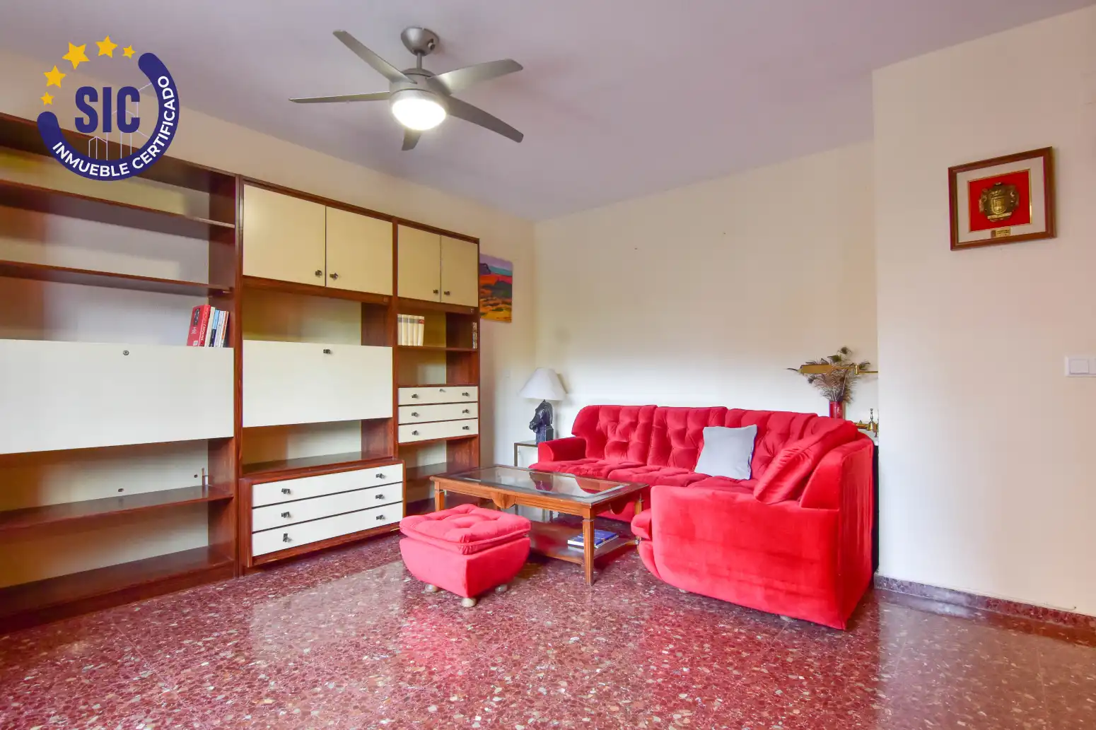 Sala de estar de Piso en venta en Valencia con Calefacción y Amueblado