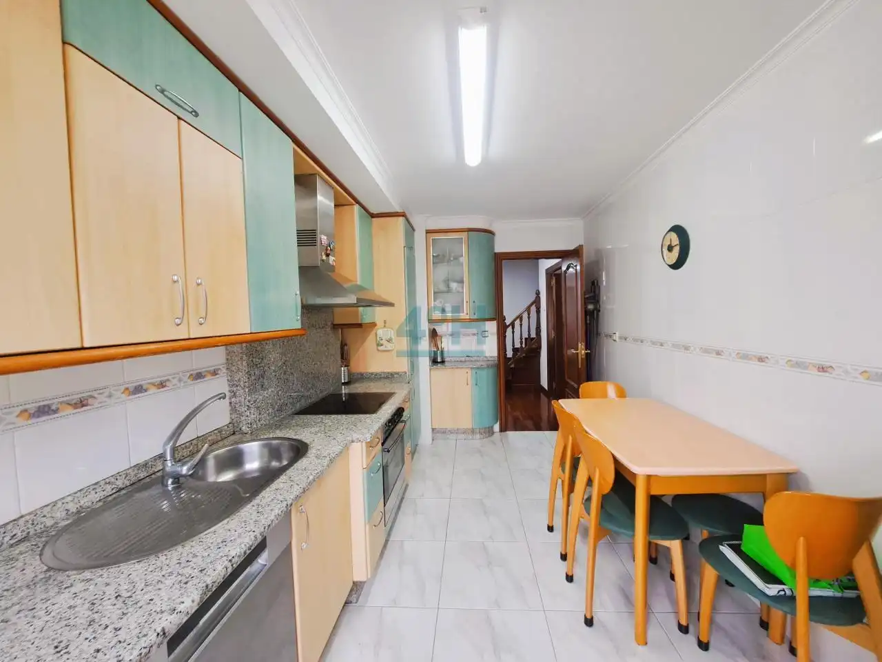 Kitchen of Duplexes for sale in Ourense Capital   with Heating, Parquet flooring and Balcony