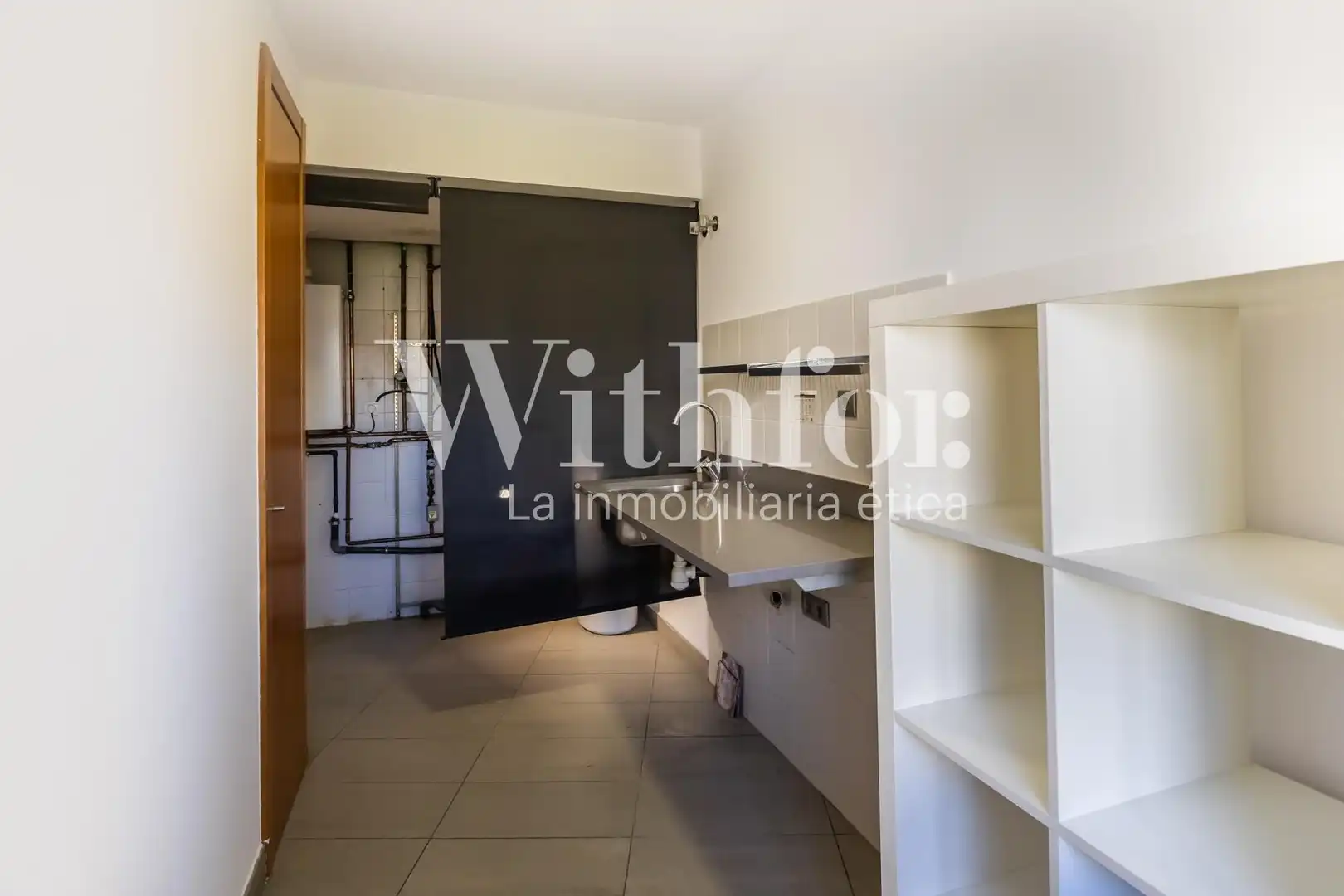 Kitchen of Attic for sale in Barcelona  with Air Conditioner, Heating and Terrace