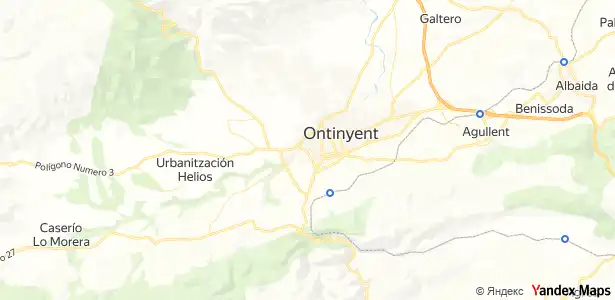 Außenansicht von Fabrikhallen zum Verkauf in Ontinyent