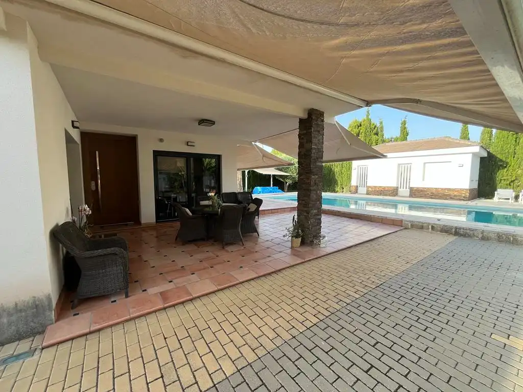 Terraza de Casa o chalet en venta en Albacete con Aire acondicionado, Calefacción y Jardín privado