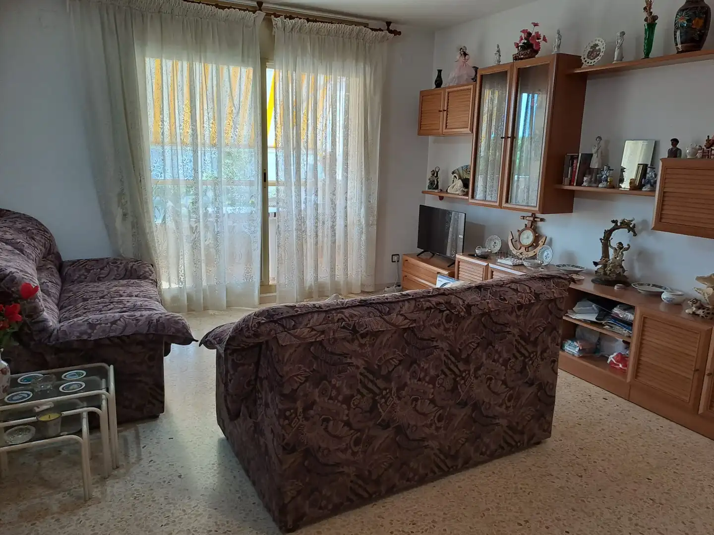 Sala d'estar de Pis en venda en Cunit amb Terrassa, Moblat i Forn