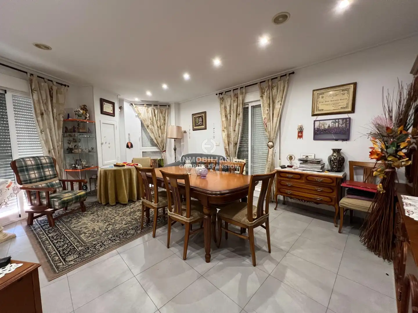 Comedor de Piso en venta en Aspe con Terraza, Trastero y Amueblado