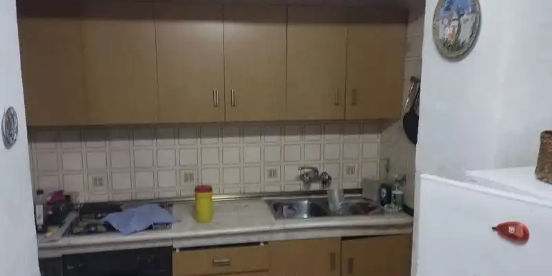 Cocina de Casa adosada en venta en Santa Cruz del Comercio