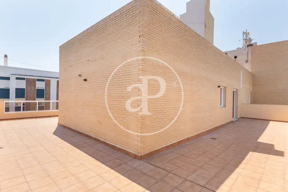 Terrasse von Wohnung zur Miete in Sagunto / Sagunt mit Klimaanlage, Heizung und Terrasse
