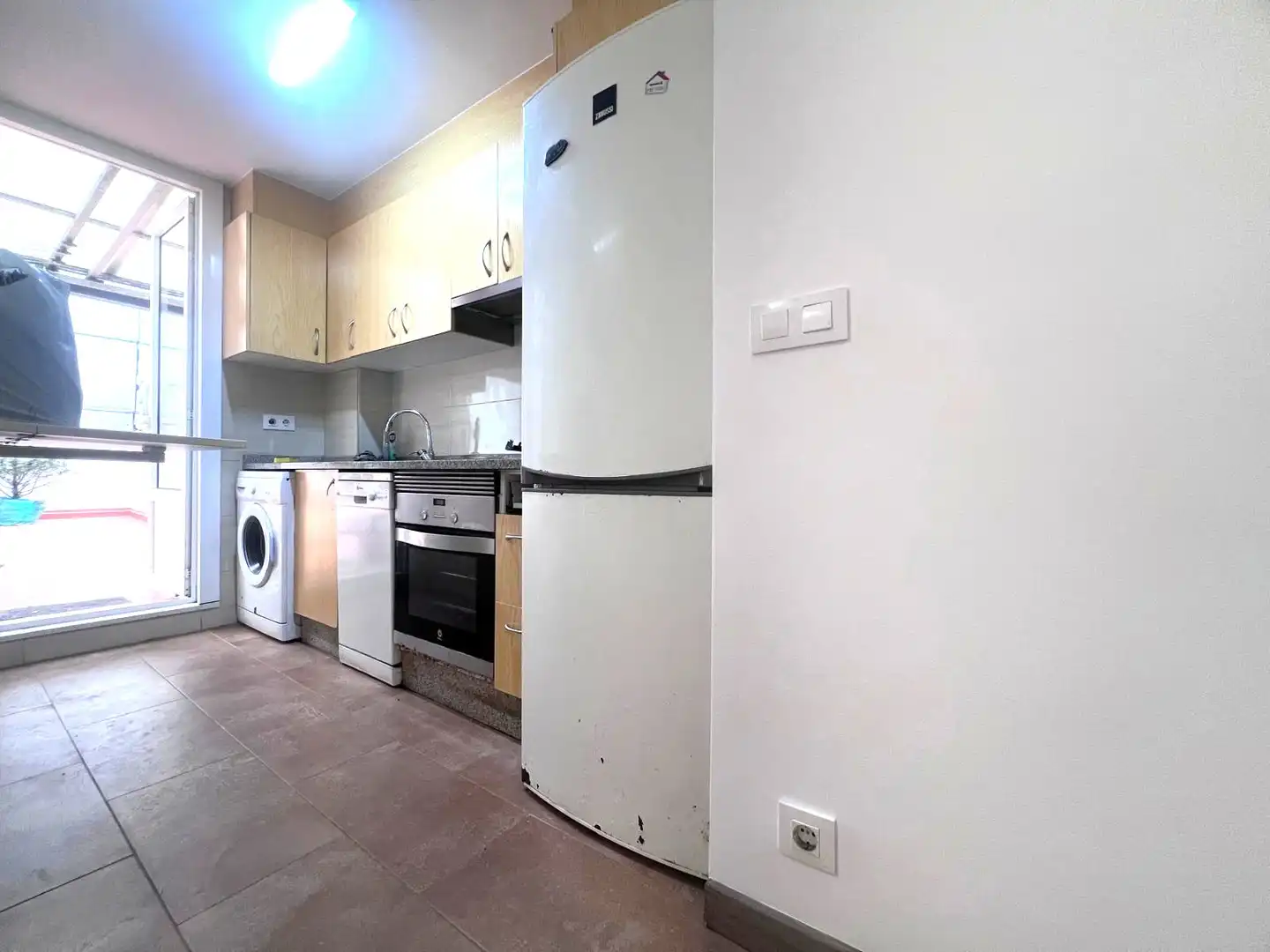 Cuina de Apartament en venda en A Coruña Capital  amb Calefacció, Terrassa i Forn
