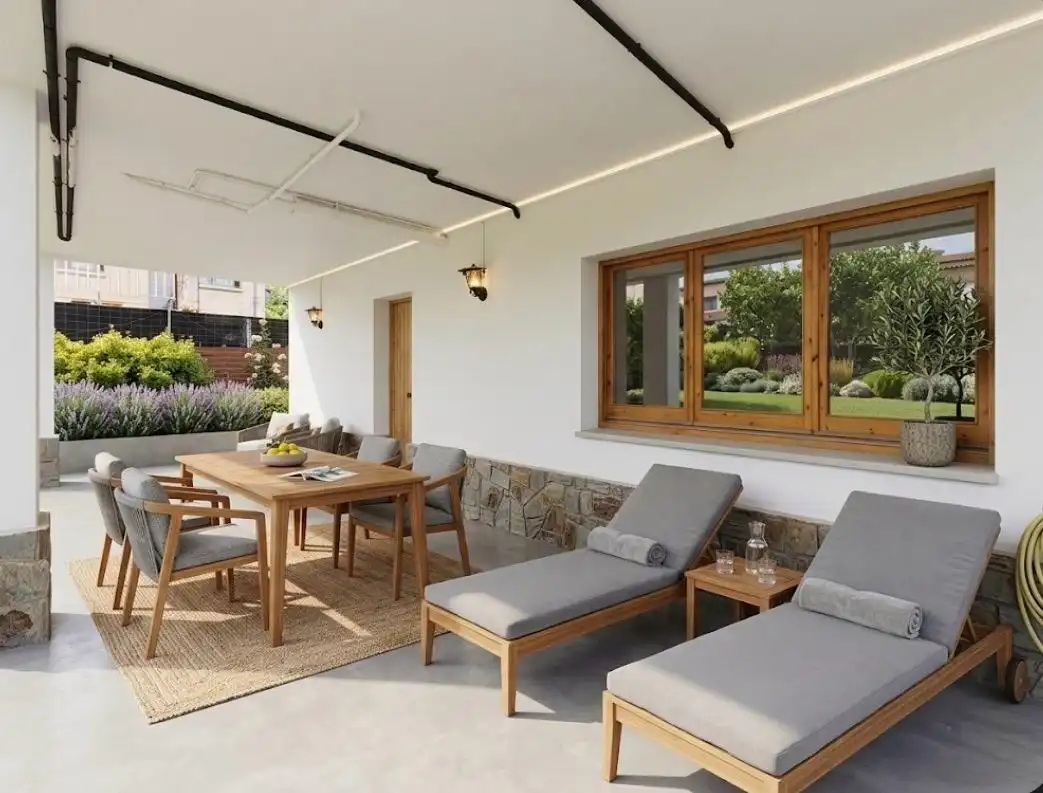 Terraza de Casa o chalet en venta en Lliçà d'Amunt con Aire acondicionado, Calefacción y Jardín privado