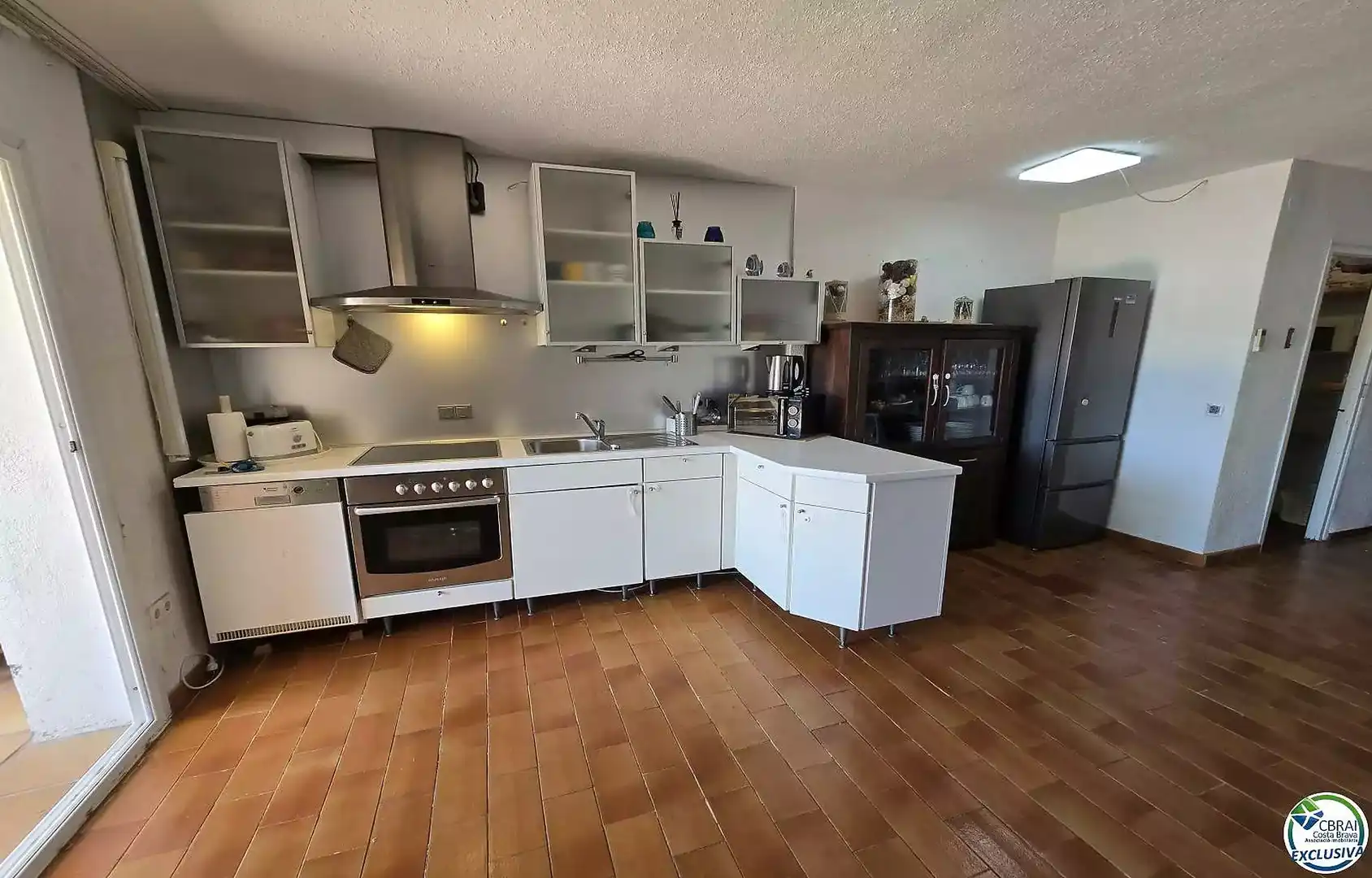 Cocina de Piso en venta en Empuriabrava con Aire acondicionado, Jardín privado y Amueblado