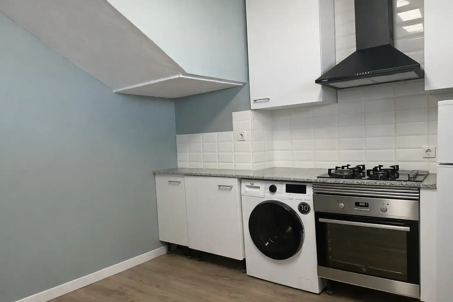 Kitchen of Duplexes for sale in Barcelona  with Air Conditioner, Heating and Parquet flooring
