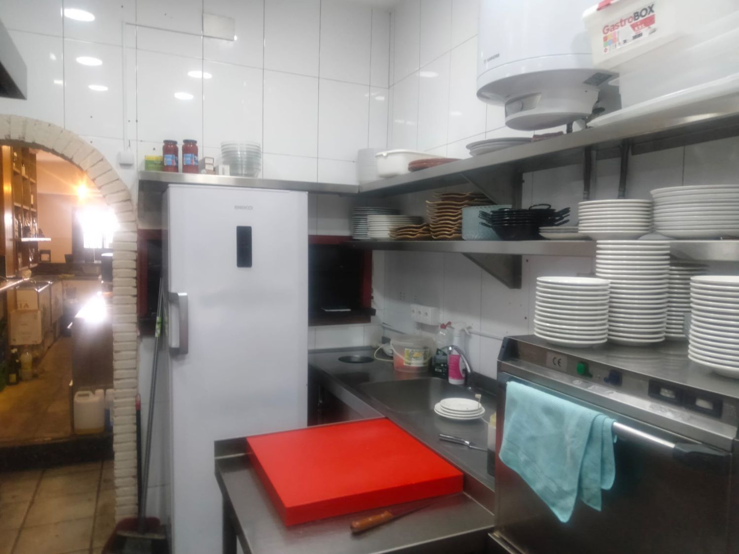 Cocina de Local en traspaso en  Granada Capital con Aire acondicionado