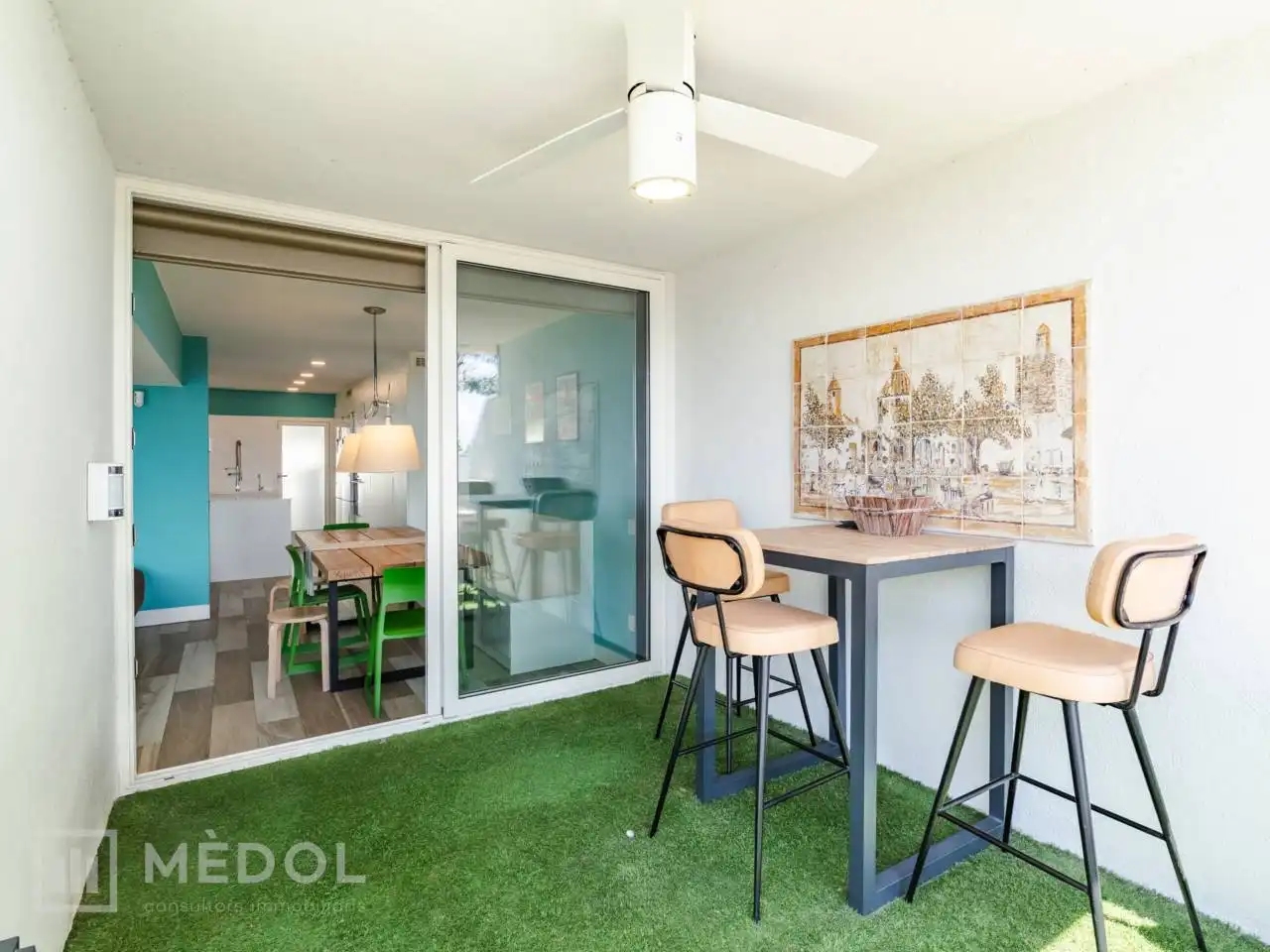 Terraza de Casa adosada en venta en Tarragona con Aire acondicionado, Calefacción y Jardín privado